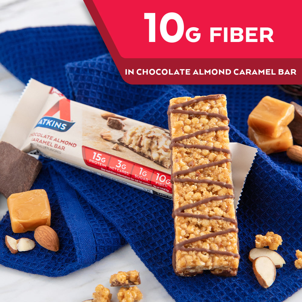 Chocolate Almond Caramel Bar