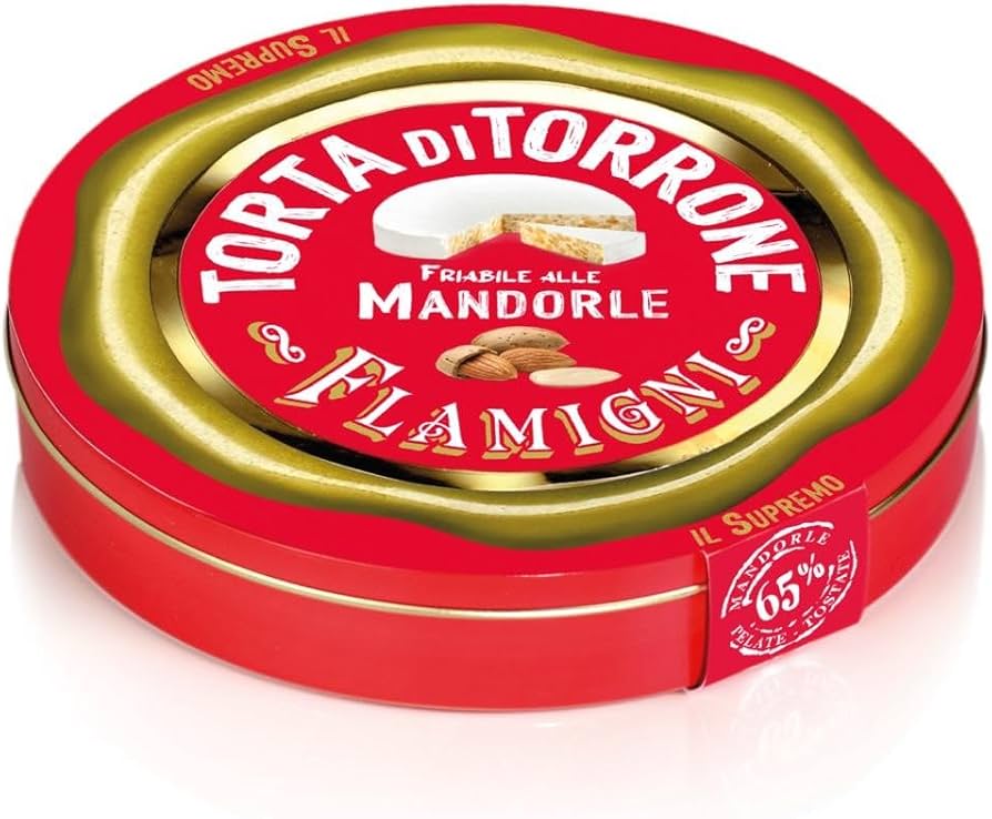 Flamigni Hard Almond Torrone Tin