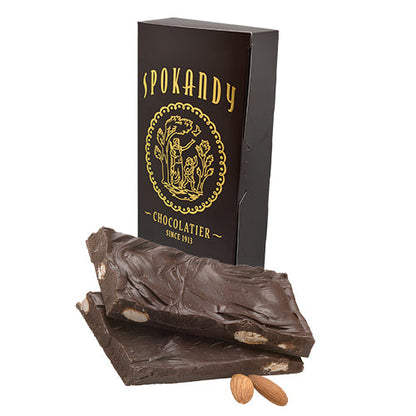 1 lb Almond Bark, Dark Chocolate