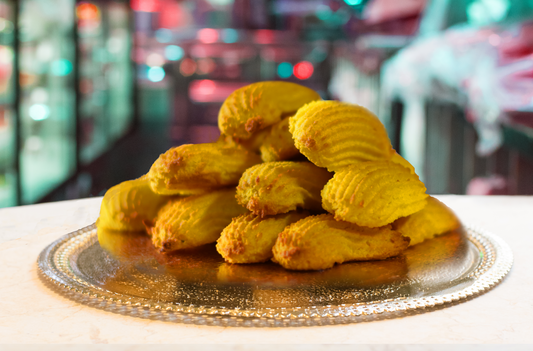 Banana Flavored Almond Cookie