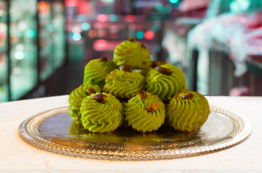 Pistachio Flavored Almond Cookie