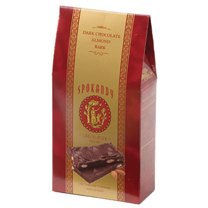 7 oz Almond Bark, Dark Chocolate