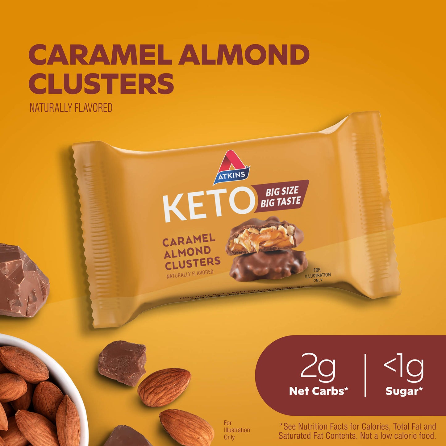 Caramel Almond Clusters