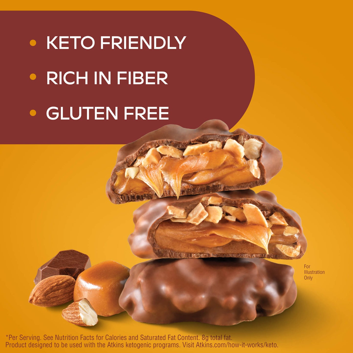 Caramel Almond Clusters