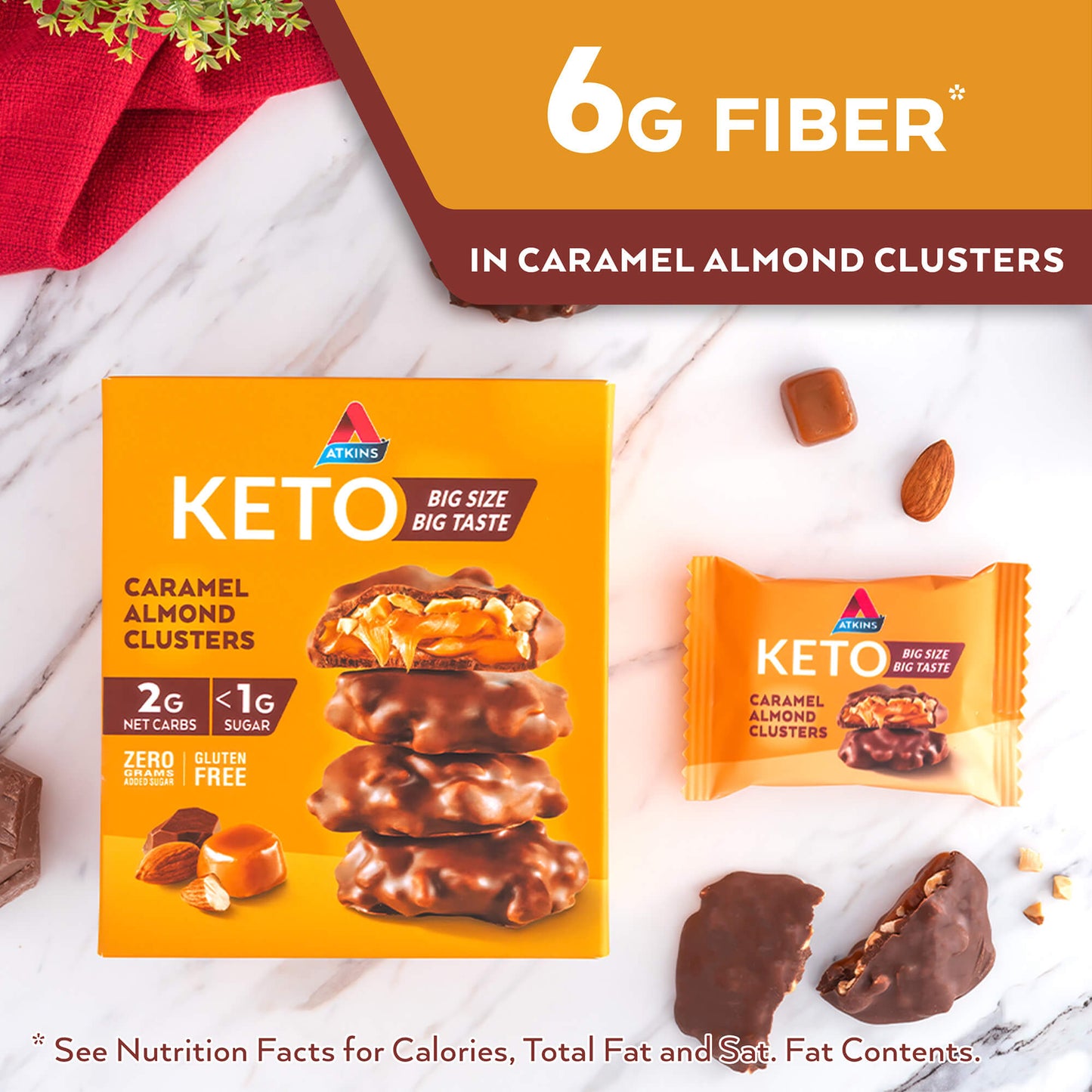 Caramel Almond Clusters
