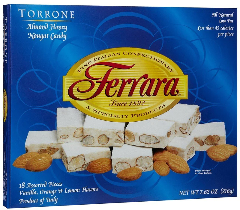 Ferrara Soft Almond Torrone Nougat