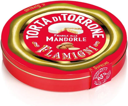 Flamigni Hard Almond Torrone Tin