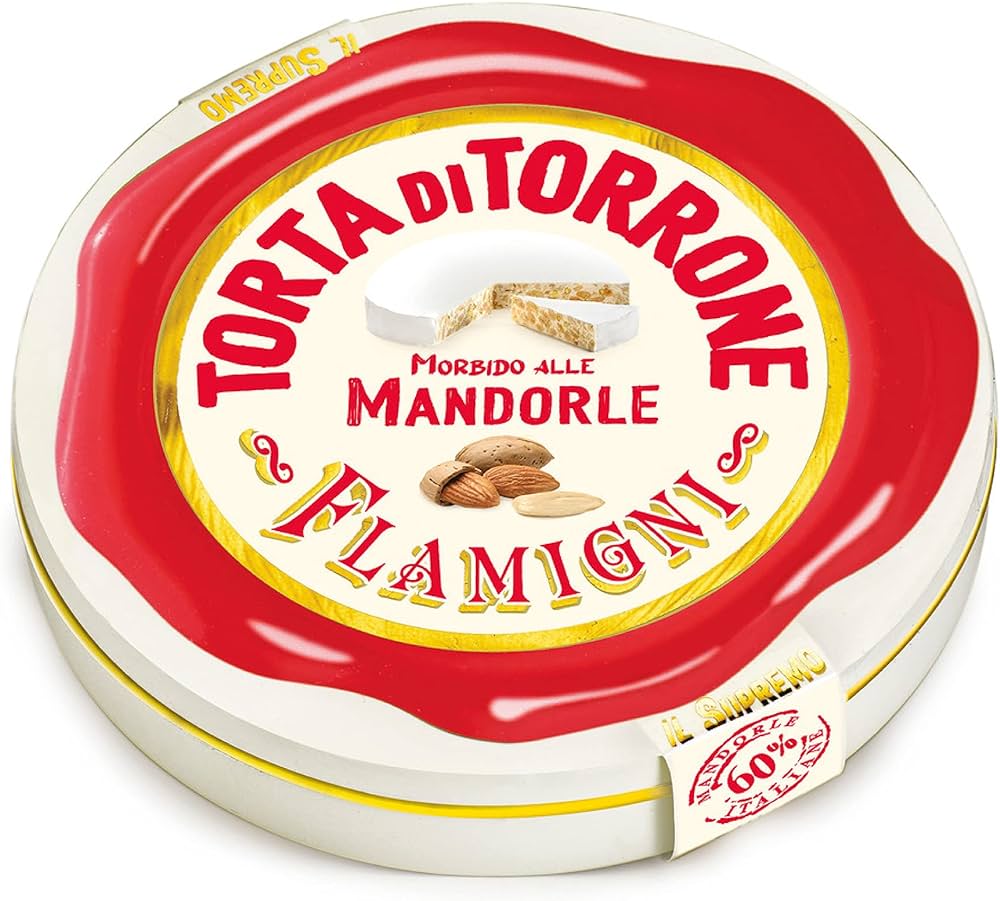 Flamigni Soft Almond Torrone Tin