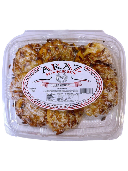 Sliced Almond Cookie (Shirini Badoomi)