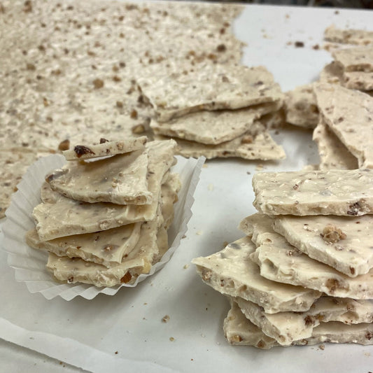 White Chocolate Almond Bark